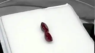 1 36cts  2pcs  Red Ruby