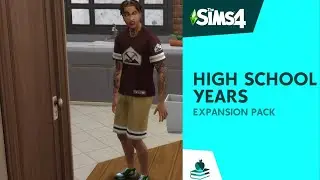 Tyree 1st Day of High School -The Sims 4: High School Years Part 1 PS5
