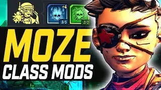 Borderlands 3 | Moze - All Unique Legendaries & Builds (Class Mods)
