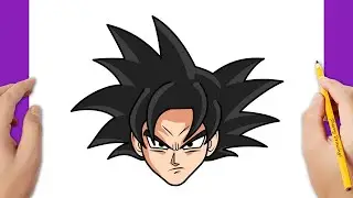 HOW TO DRAW GOKU EASY | ANIME DRAWING