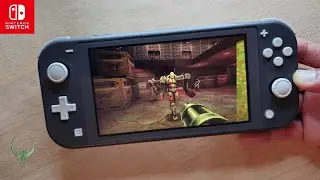 Quake 2 Nintendo Switch Lite Gameplay
