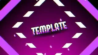UPBEAT PURPLE INTRO TEMPLATE