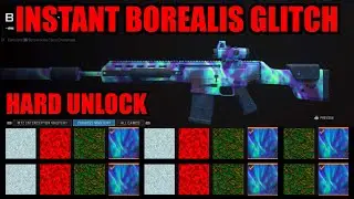 *NEW* INSTANT BOREALIS GLITCH + (HARD UNLOCK/ANY CAMO) MW3 CAMO GLITCH! MW3 GLITCHES! WARZONE GLITCH