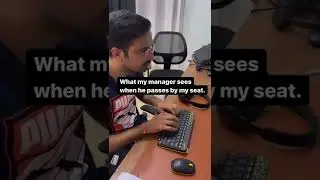 When Manager Visit Your Cabine  | 