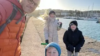 A windy morning walk - 8/12/21 - Brixham breakwater Devon! - 