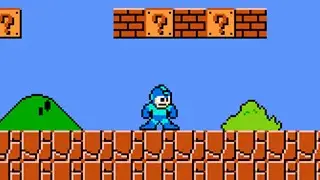 Super Mario Bros. Crossover - Mega Man as Mega Man (PC) - Gameplay