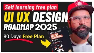 Mastering UI/UX Design Roadmap 2024 "self-learning plan" by Graphics Guruji