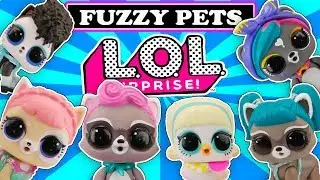 💥НОВИНКА! 🐶 Все ПИТОМЦЫ LOL Surprise Fuzzy Pets Series 5