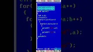 Numbers pattern in C programming | learn c programming easy way | C programming for beginners