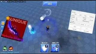 Nebula Shard (Showcase)  auto-clicker 1V1-Blade Ball
