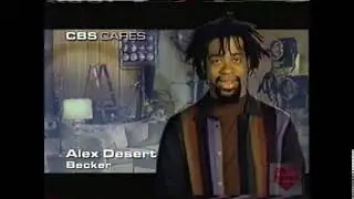 Alex Desert | CBS Cares | Bumper | 2001