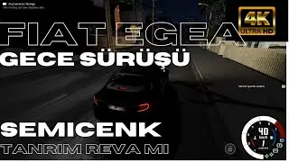 Semicenk Tanrım Reva Mı | Fiat EGEA Gece Sürüşü-BeamNgDrive #beamngdrive #automobile #tutsunartık