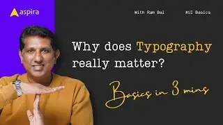 Mastering Typography in UI Design: Make Your Text Stand Out | UX UI Design Education | Ram Bal