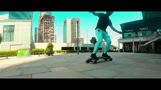 Longboard Tricks - 180 Sliding in Dubai