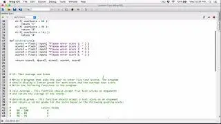 5.15 (Part 1) Test Average and Grade - Python - ❤️ SOLUTIONS MOVED TO DISCORD ❤️