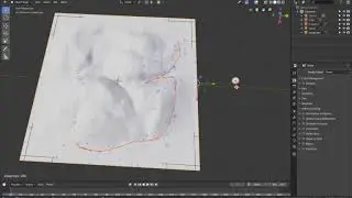 Аддон Scatter Objects (Рассыпание объектов) (Blender 2.80)