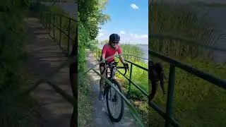 Elena and Gravel Bike. 70 km.  