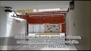 Puertas Seccionales de Garaje Perú: Fabricación, instalación y reparación de puertas😜