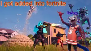 I HAVE A FORTNITE SKIN!!! ToxicAxo