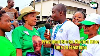 Salone Trending Issues - President Bio Re-Elected After June 24 Elections - Sierra Leone