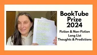BookTube Prize 2024 Long List Reactions & Predictions 