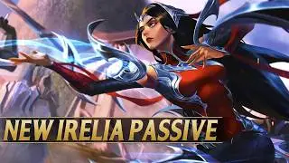 IRELIA'S PASSIVE NOW WORKS ON TOWERS - League of Legends