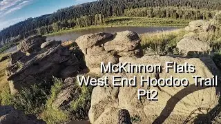 MTB trails near Calgary, McKinnon Flats pt 2, West End Hoodoo Trail