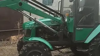 обзор самодельного трактора из г. Асино