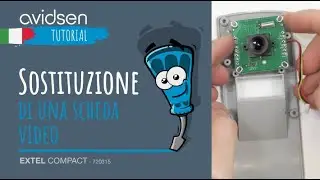 IT - Come sostituire la scheda video del videocitofono 