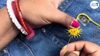 জিন্স প্যান্ট ডেমিস রিপিয়ার বা রিপু করার ইউনিক টেকনিক