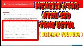 cara membuat kata kunci channel youtube