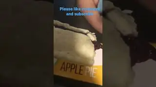 McDonald’s Blueberry cream pie￼ 