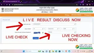 🔴Live Jee Mains 2024 result check🚨|jee main 2024 result live checking now|jee main 2024 result check