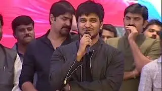 Actor Nikhil Speech @ Idi Naa Love Story Pre Release Event || Tarun || Oviya Helen