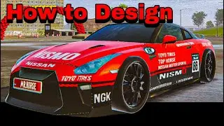 How to Design -Nissan GTR-35 | Nismo  GTR-35 |madout2|@mrhorse088 ​#lbwk