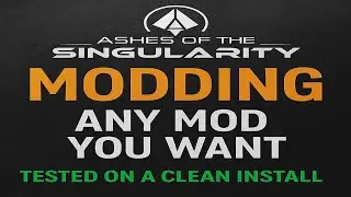 Ashes of the singularity Escalation -Modding Test after new update