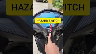 FIX HAZARD SWITCH TO HONDA DIO BS6 