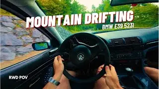 BMW E39 POV Mountain Drifting | Amazing Sound | 4K