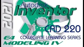 E4 Autodesk Inventor 2021 - Basic Modeling 4