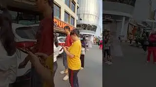Jajan di CFD Ayani Megamall Pontianak #carfreeday #ayanimegamall