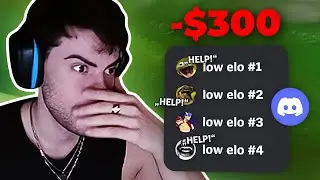 COACHING my team full of PLATINUM PLAYERS for $300