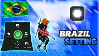 ✅Do You Know 🤔 This Secret Setting || 🇧🇷 Brazilian Macro || Free Fire headshot setting ||