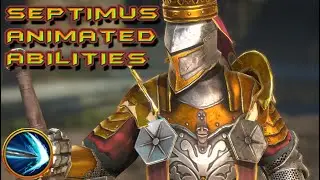 Raid Shadow Legends ¦ #Septimus Animated Champion abilities ¦ Created by @OmegaZulas
