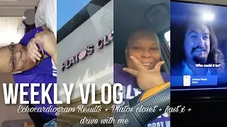 WEEKLY VLOG: Echocardiogram Results + Platos Closet + Drive with me | IAMYVETTERENEE