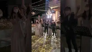 Wedding Surprise singing 今天你要嫁给我 (Today You want to marry me) with cousins in Bali 😂