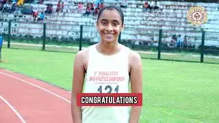 100M Run Girls U16  - Kerala State Junior Athletics 2023