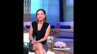 Eva Pilgrim Hot Legs on Good Morning America 3!