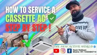 Cassette Ac ka Service Kaise karen|How to Service a Cassette AC|Step-by-Step