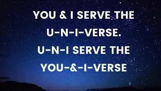 The U-N-I-Verse (New Song)