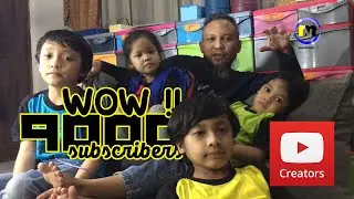 MANTAP... 9000 SUBSCRIBERS !!! - YOUTUBER PEMULA